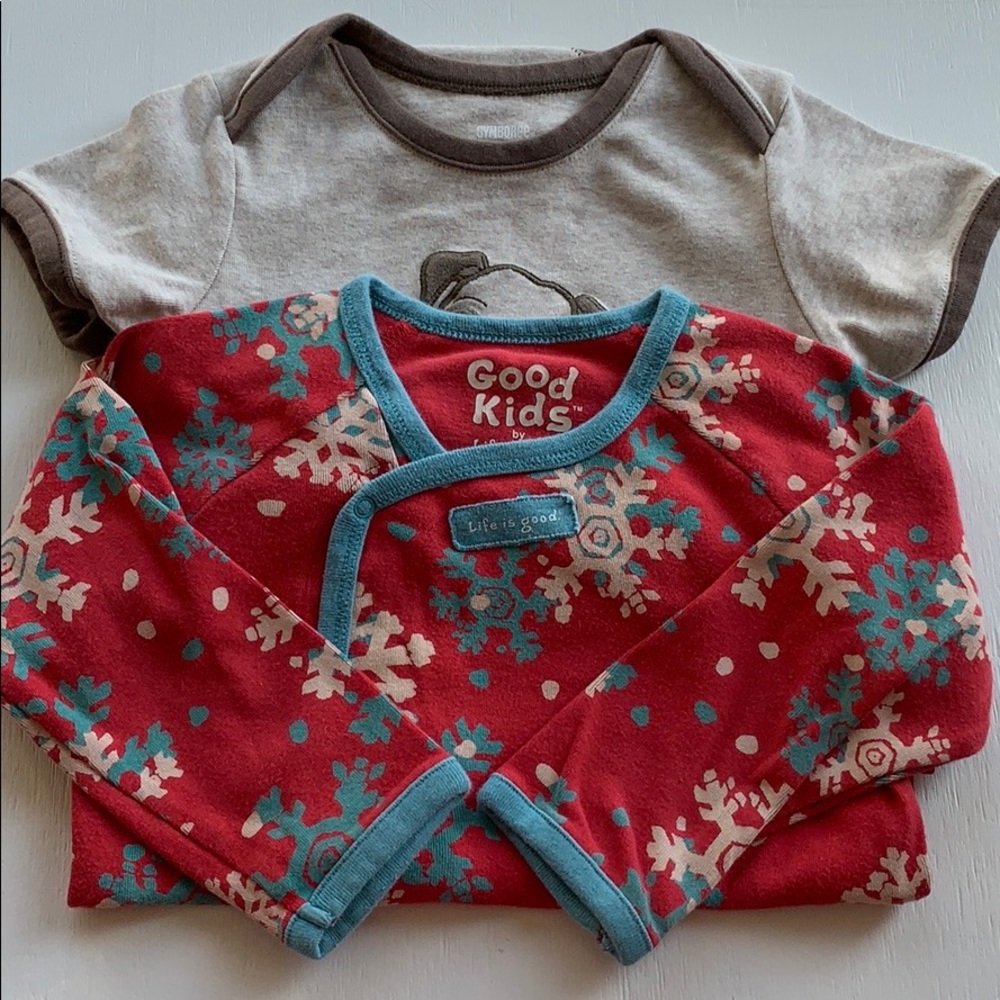Two Onesies 18-24 Months Gymboree & Good Kids
